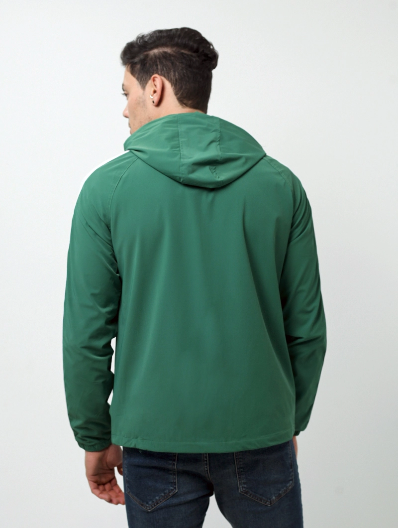 Blouson à capuche zippé